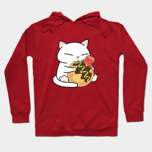 Chubby Cat Takoyaki Hoodie